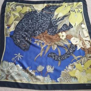 Salvatore Ferragamo Authentic Silk Scarf